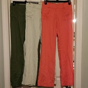 🌟MAKE OFFER: Pants - Linen, Rayon Mix🌟